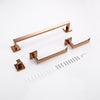 Rose Gold Bathroom Accessory Hardware Toilet Paper Holder Robe Hook