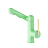 Rotating Bathroom Basin Faucet Brass Hot Cold Water Mixer Bathroom Tap