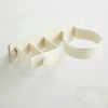 Self-Adhesive Hair Dryer Holder Aluminum Curling Iron Air Blower Rack