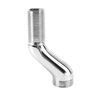 Shower Faucet Extension Elbow Brass Thickened Curved Pipe Connector