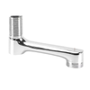 Shower Faucet Extension Elbow Brass Thickened Curved Pipe Connector