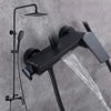 Shower Faucet With Minimalist Design 3-function Waterfall Style Bath Tap