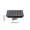 Shower Floor Drain Anti-Odor Stainless Steel Lattice Faster Drain