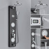 Shower Panel Faucet Degree Display with SPA Massage Jet Shower System