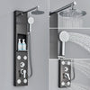 Shower Panel Faucet Degree Display with SPA Massage Jet Shower System