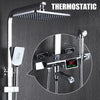 Shower Set Bathroom Smart Wall Mount Thermostatic Shower System