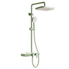 Shower Set Lifting Bar 3-Function Handheld Brass Shower Mixer Faucet