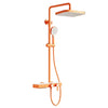 Shower Set Lifting Bar 3-Function Handheld Brass Shower Mixer Faucet