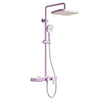 Shower Set Lifting Bar 3-Function Handheld Brass Shower Mixer Faucet