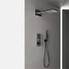 Shower Set With Led Digital Display Design Wall Mounted Bathroom Faucet