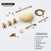 Shower System Set Wall Mount Rainfall Shower Brass Bathtub Mixer Tap