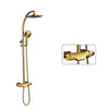 Shower System With Constant Temperature Design 3-function Bathroom Faucet