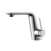 Simple Style Brass Bathroom Faucet Hot Cold Bathroom Mixer Sink Tap