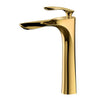 Single Handle Deck Mounted Lavatory Crane Water Tap Bathroom Faucet