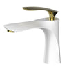 Single Handle Deck Mounted Lavatory Crane Water Tap Bathroom Faucet