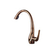 Single Handle Deck Mounted Pull Out Spout Faucet