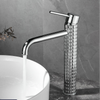 Single Handle Hot Cold Mixer for High-End Bathroom Brass Basin Faucet