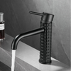 Single Handle Hot Cold Mixer for High-End Bathroom Brass Basin Faucet