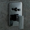 Single-Handle Shower Faucet Control Valve Solid Brass Wall Shower Mixer