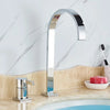 Single Handle Stainless Steel Widespread Sink Faucet Water Mixer Tap