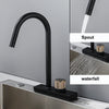 Single Hole Tap With Temperature Scale 2 Ways Kitchen Faucet