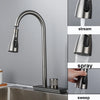 Single Hole Tap With Temperature Scale 2 Ways Kitchen Faucet