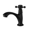 Single Lever Deck Mounted Brass Bathroom Faucet Cold Water Basin Tap
