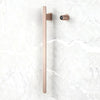 Single Rod Stainless Steel Heated Towel Rack with Temperature Control