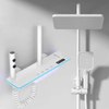 Smart Digital Shower System Brass Bathtub Rainfall Shower Faucet