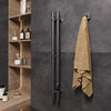 Smart Electric Heated Bathroom Towel Rack with Carbon Fiber Heating