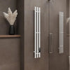Smart Electric Heated Bathroom Towel Rack with Carbon Fiber Heating