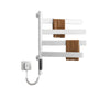 Smart Electric Towel Heated Rack Stainless Steel Rotatable Towel Rack