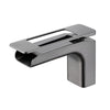 Smart LED Waterfall Brass Bathroom Faucet Digital Display Sink Mixer