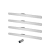 Smart Stainless steel Electric Heated Towel Rack with Tuya App Control
