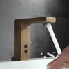 Smart Touchless Antique Brass Faucet Brass Automatic Sensor Mixer Tap