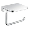 Smooth Toilet Paper Holder with Shelf Tissue Roll Bathroom Accessories