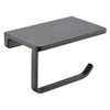 Smooth Toilet Paper Holder with Shelf Tissue Roll Bathroom Accessories