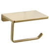Smooth Toilet Paper Holder with Shelf Tissue Roll Bathroom Accessories