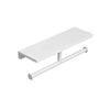 Smooth Toilet Paper Holder with Shelf Tissue Roll Bathroom Accessories
