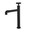 Solid Brass Bathroom Basin Faucet Industrial Style Hot Cold Mixer Tap