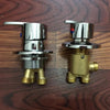 Solid Brass Bathtub Hot and Cold Mixing Faucet Split Shower Mixer Tap