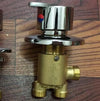 Solid Brass Bathtub Hot and Cold Mixing Faucet Split Shower Mixer Tap