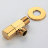 Solid Brass G1/2 Angle Valve Switch Valve For Bathroom