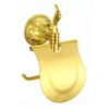 Solid Brass Golden Paper Tissue Holder Bathroom Paper Towel Rack