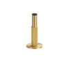 Solid Brass Knurled Door Stopper Bathroom Door Room Heavy Duty Stopper