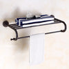 Solid Brass Retro Black Ancient Bathroom Hardware Shower Accessories