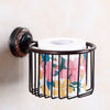 Solid Brass Retro Black Ancient Bathroom Hardware Shower Accessories