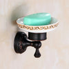 Solid Brass Retro Black Ancient Bathroom Hardware Shower Accessories