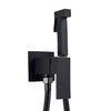 Solid Brass Square Bidet Shower Sprayer Head Tap Bidet In 4 Colors