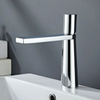 Splash Proof Wash Basin Tap Brass Bathroom Basin Water Mixer Faucet